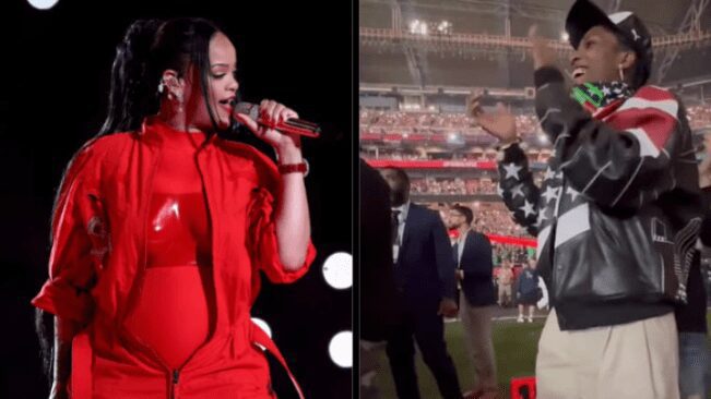 Capa Rihanna e A$AP Rocky