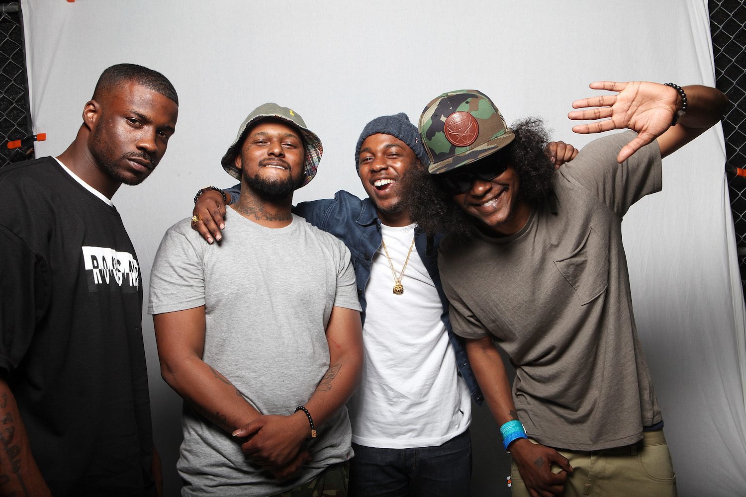 Capa Kendrick Lamar, Jay Rock, ScHoolboy Q e Ab-Soul