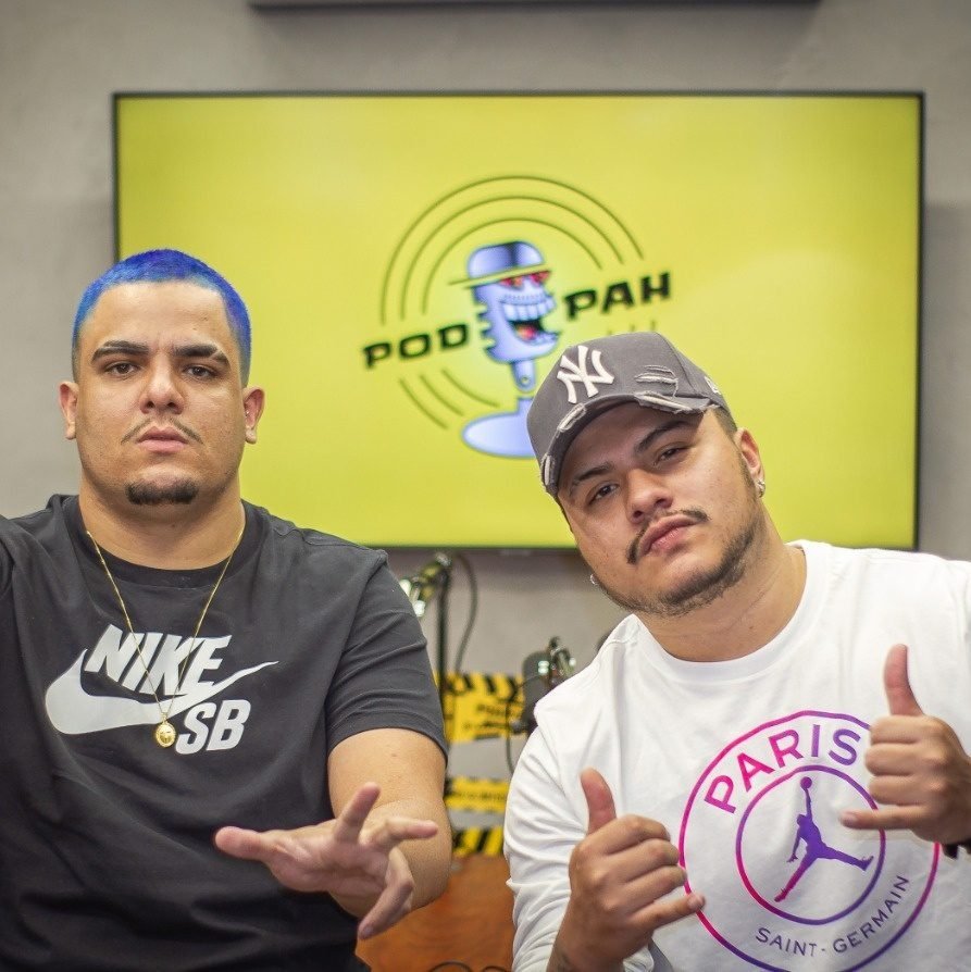 igao e mitico apresentadores do podcast podpah