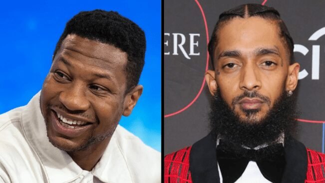 Capa Jonathan Majors e Nipsey Hussle