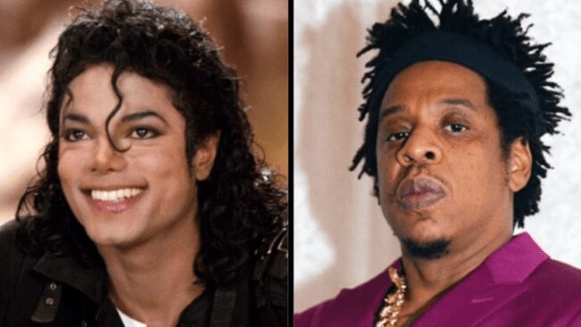 Capa Michael Jackson e Jay-Z