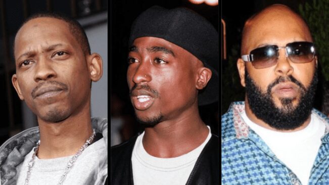 Capa Rapper Kurupt, Tupac e Suge Knight