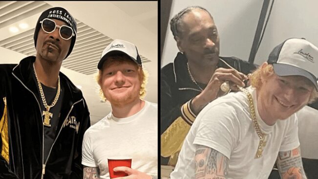 Capa Snoop Dogg e Ed Sheeran