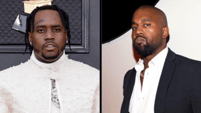 Capa Fivio Foreign e Kanye West