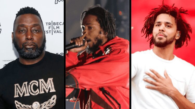 Capa Big Daddy Kane, Kendrick Lamar e J. Cole
