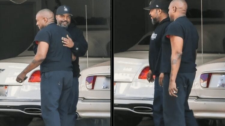 Capa Ice Cube e Kanye West