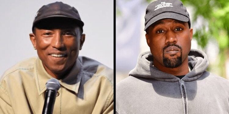 Capa Pharrell Williams e Kanye West