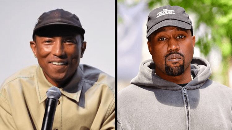 Capa Pharrell Williams e Kanye West