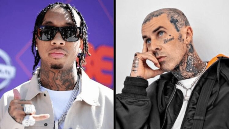 Capa Tyga e Travis Barker