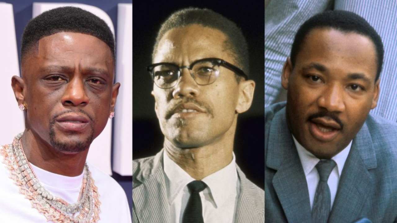 CAPA Boosie, Malcolm e Luther King