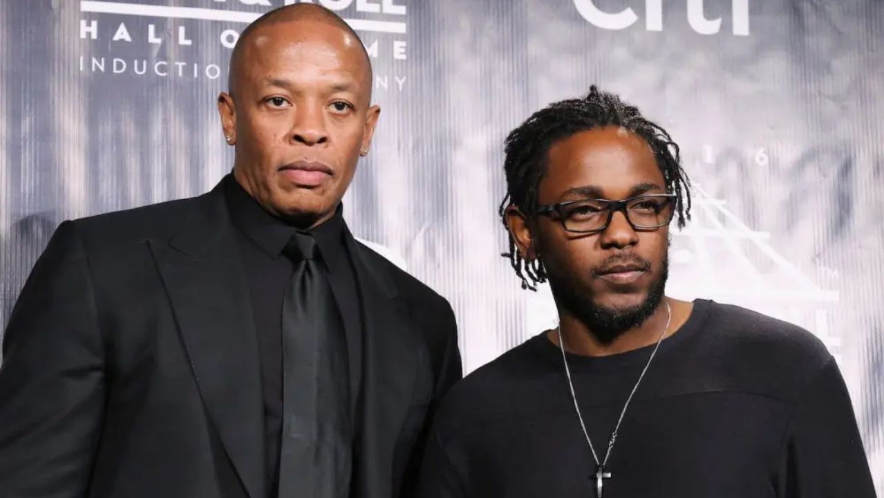 Capa Dr Dre e Kendrick Lamar