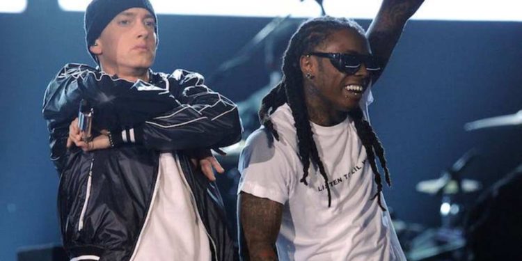 Capa Lil Wayne e Eminem