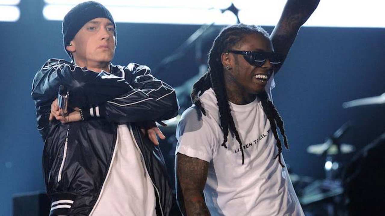 Capa Lil Wayne e Eminem