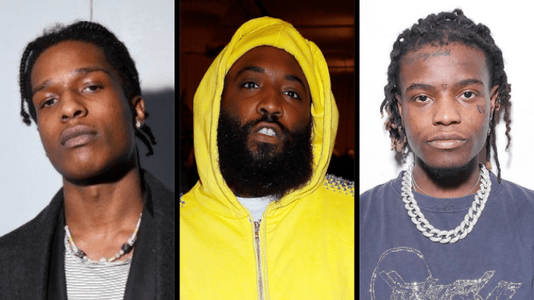 Capa A$AP Rocky, A$AP Bari e Ian Connor