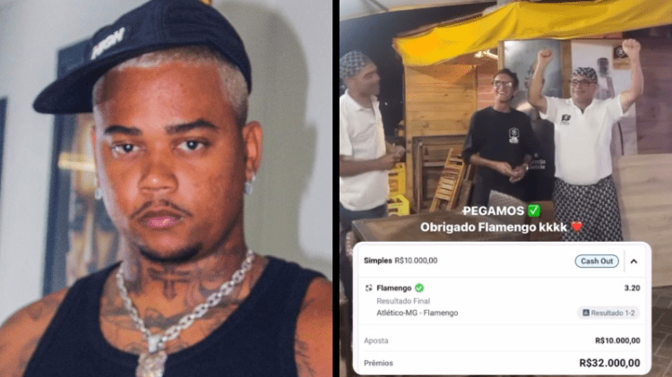 major rd garcom flamengo aposta 1