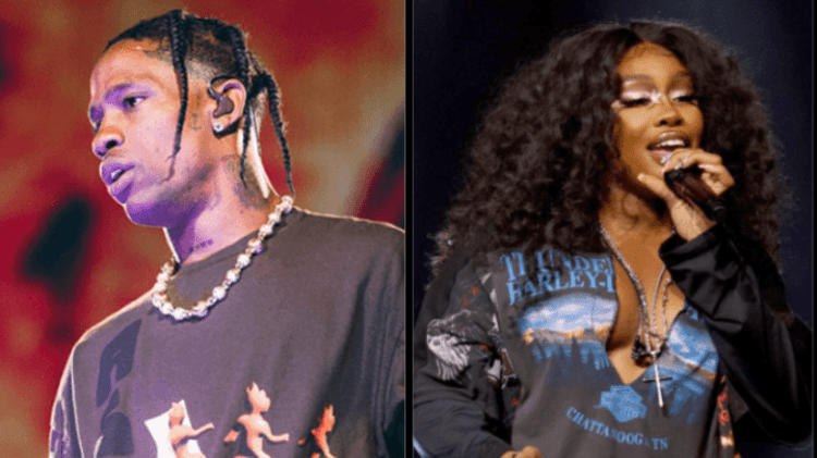 Capa Travis Scott e SZA