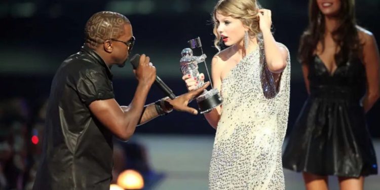 Capa Kanye West e Taylor Swift