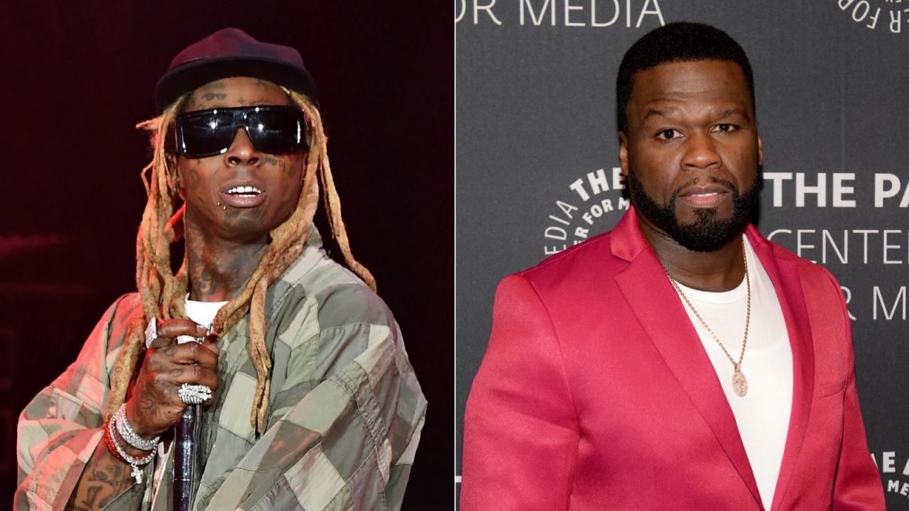 Lil Wayne e 50 Cent capa