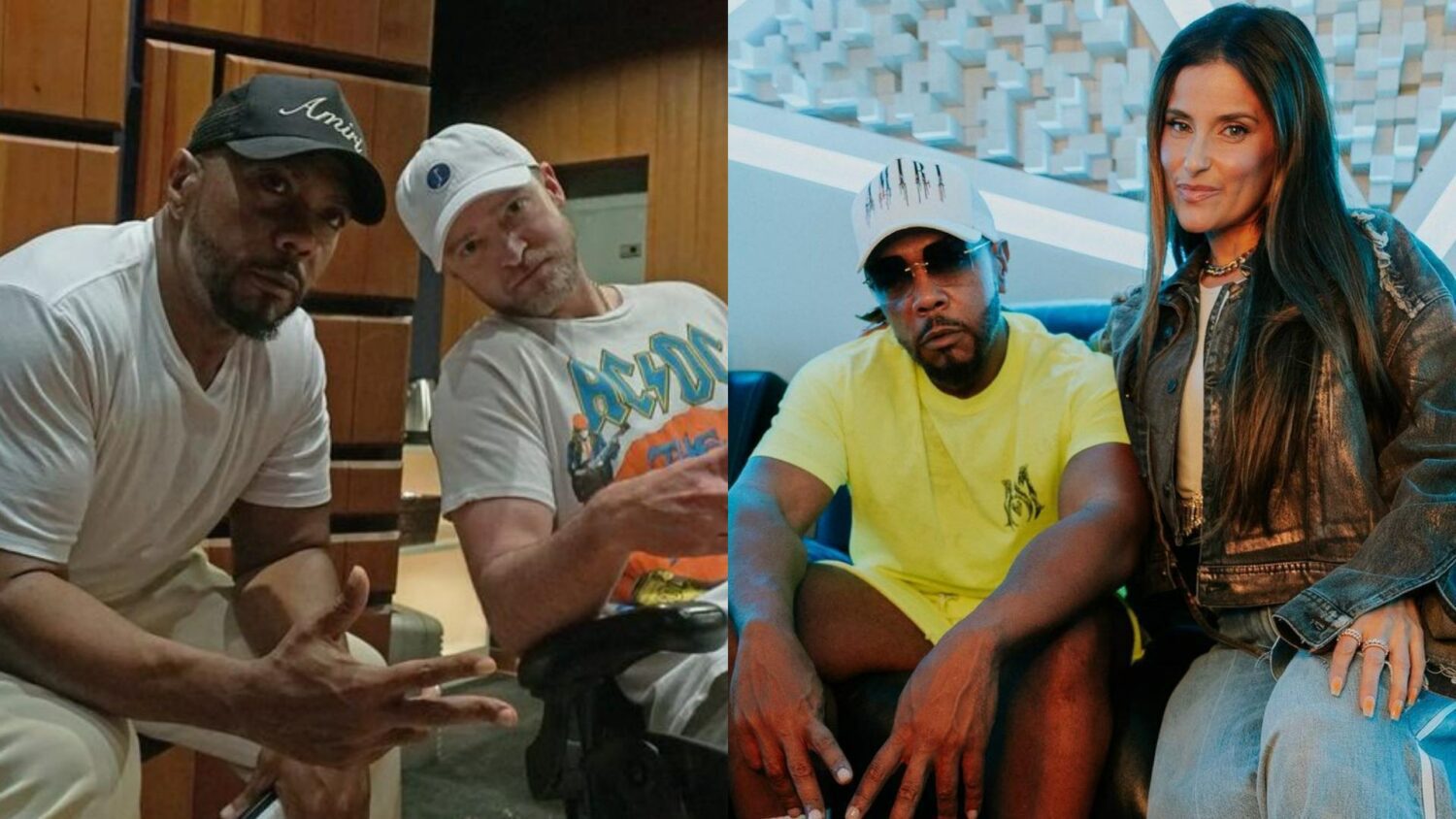 Capa Timbaland, Justin Timberlake e Nelly