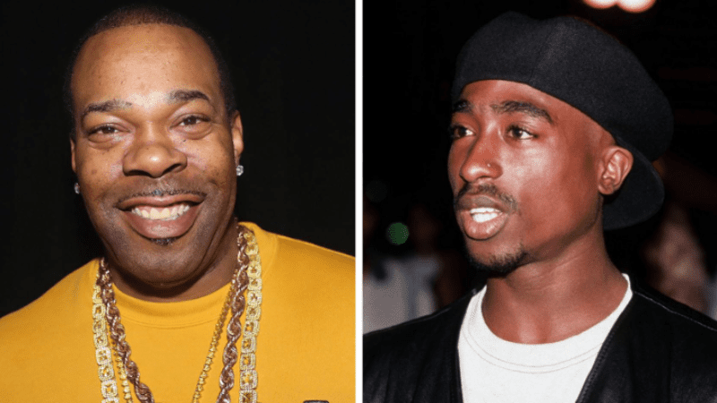 Capa Busta Rhymes e Tupac