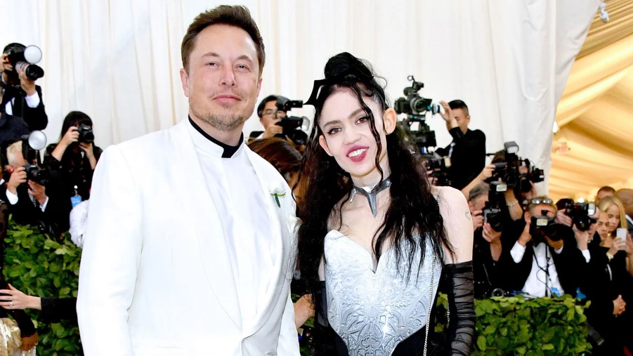 Capa Elon Musk e Grimes