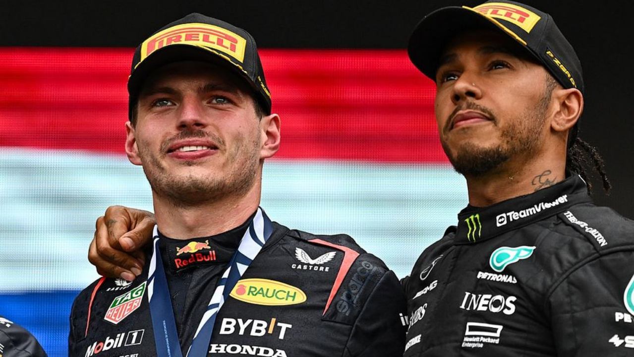 Capa Hamilton e Verstappen