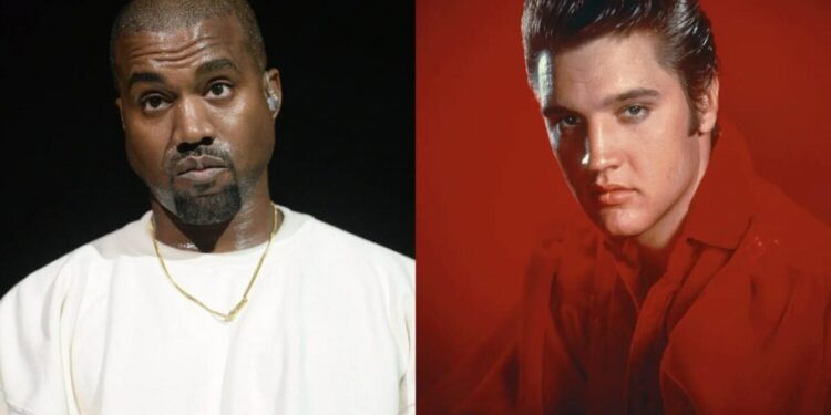 CAPA Kanye West e Elvis Presley