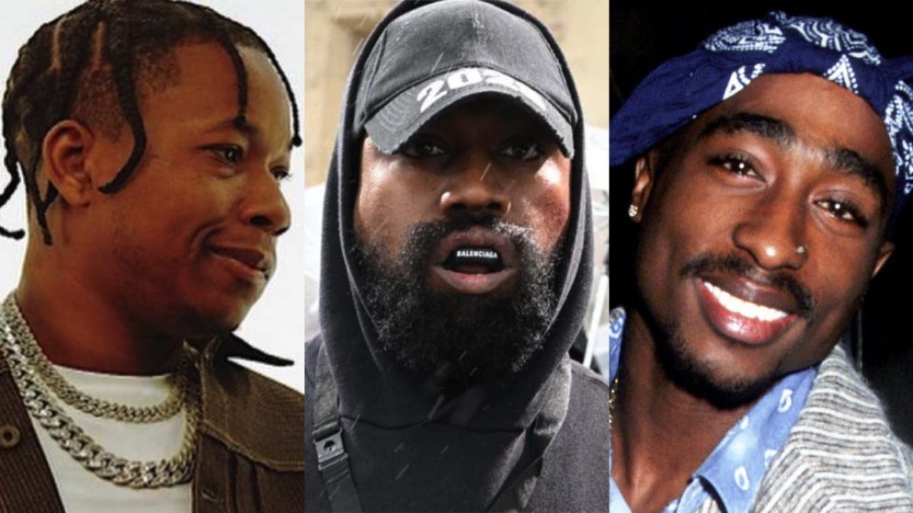 CAPA ATL Jacob, Kanye West e Tupac