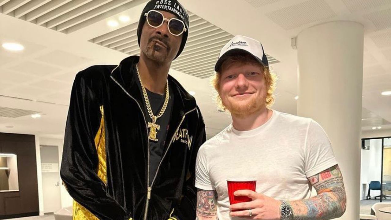 Capa Ed Sheeran e Snoop Dogg