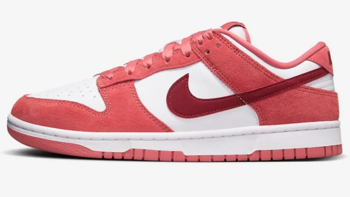 Capa "Valentine's Day" Nike Dunk Low