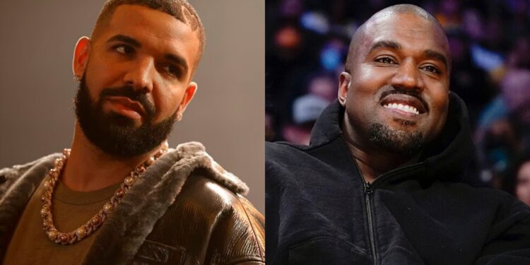 Capa Drake e Kanye West