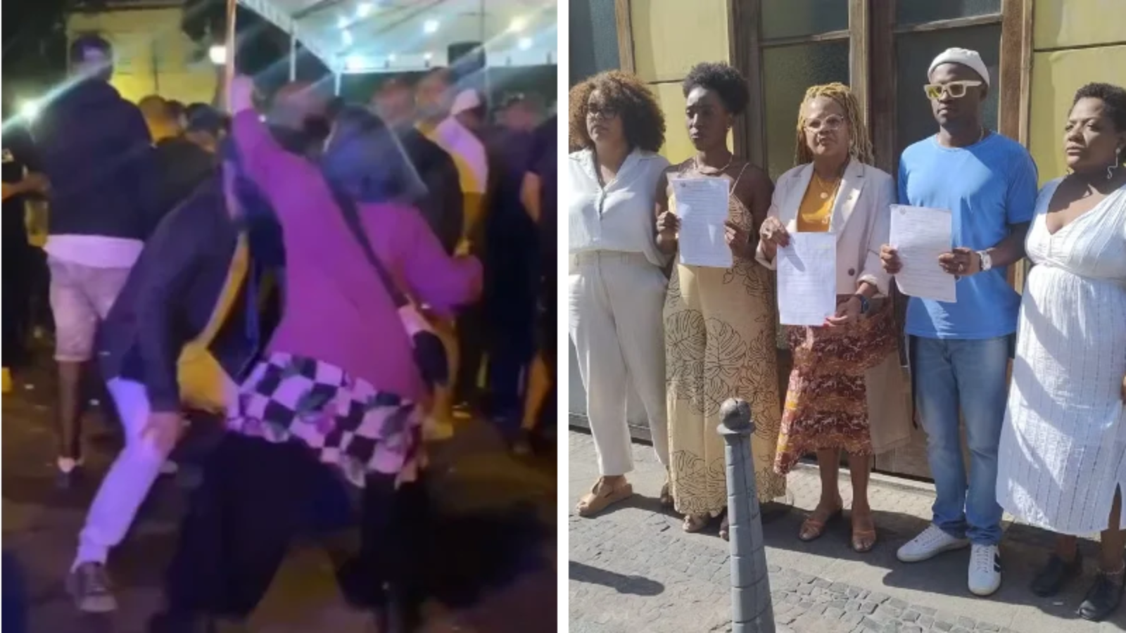 Testemunha afirma que mulher que imitou macaco em roda de samba é argentina e estava no Rio para fórum de educação