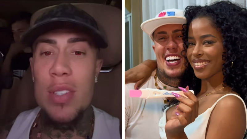 MC Daniel rebate comentários negativos sobre o namoro com Lorena Maria após anunciar espera pelo primeiro filho