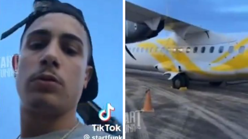 Internautas resgatam vídeo em que MC Hariel se recusa a embarcar em voo da empresa do avião que caiu em Vinhedo, SP