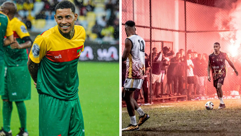 MC Poze do Rodo causa polêmica com campeonato de futebol em sua casa