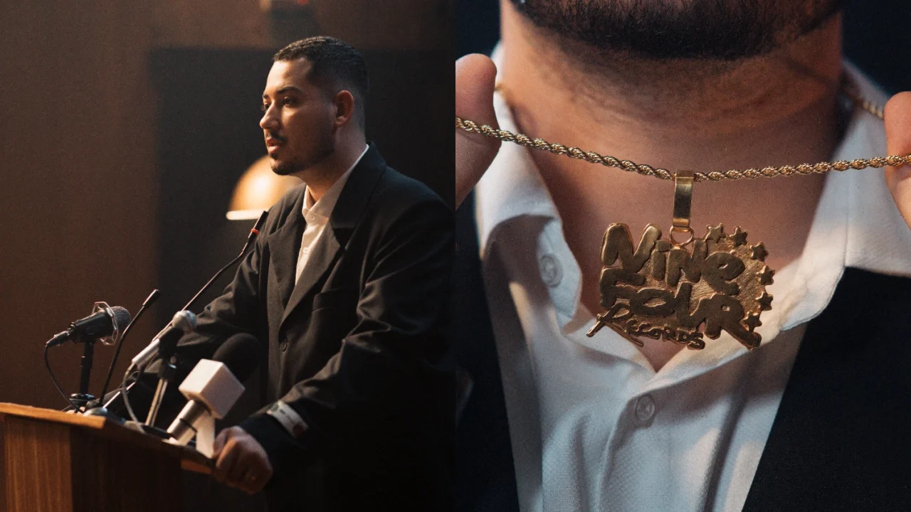 Pedro Siqueira celebrando a nova gravadora Trap nacional.