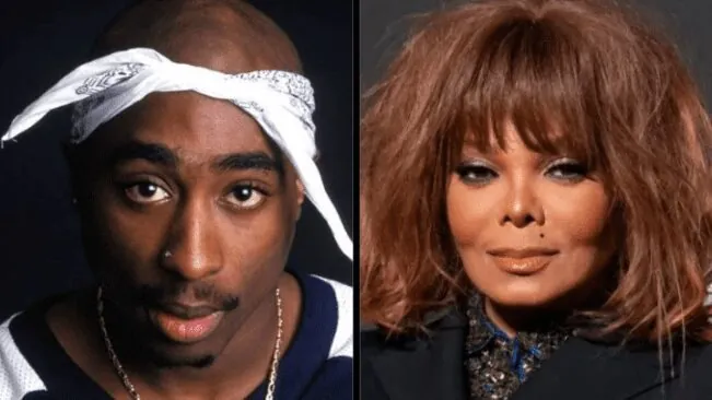 Capa Tupac e janet jackson