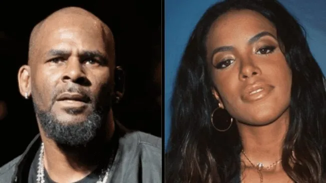 Capa R. Kelly e Aaliyah