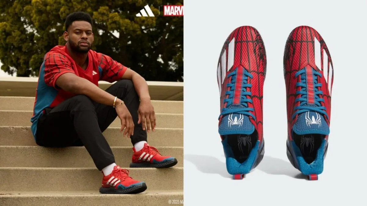 Capa Adidas e Homem Aranha 2
