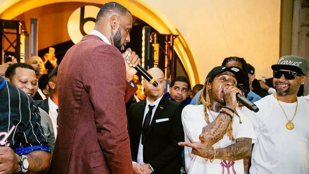 Capa LeBron James e Lil Wayne
