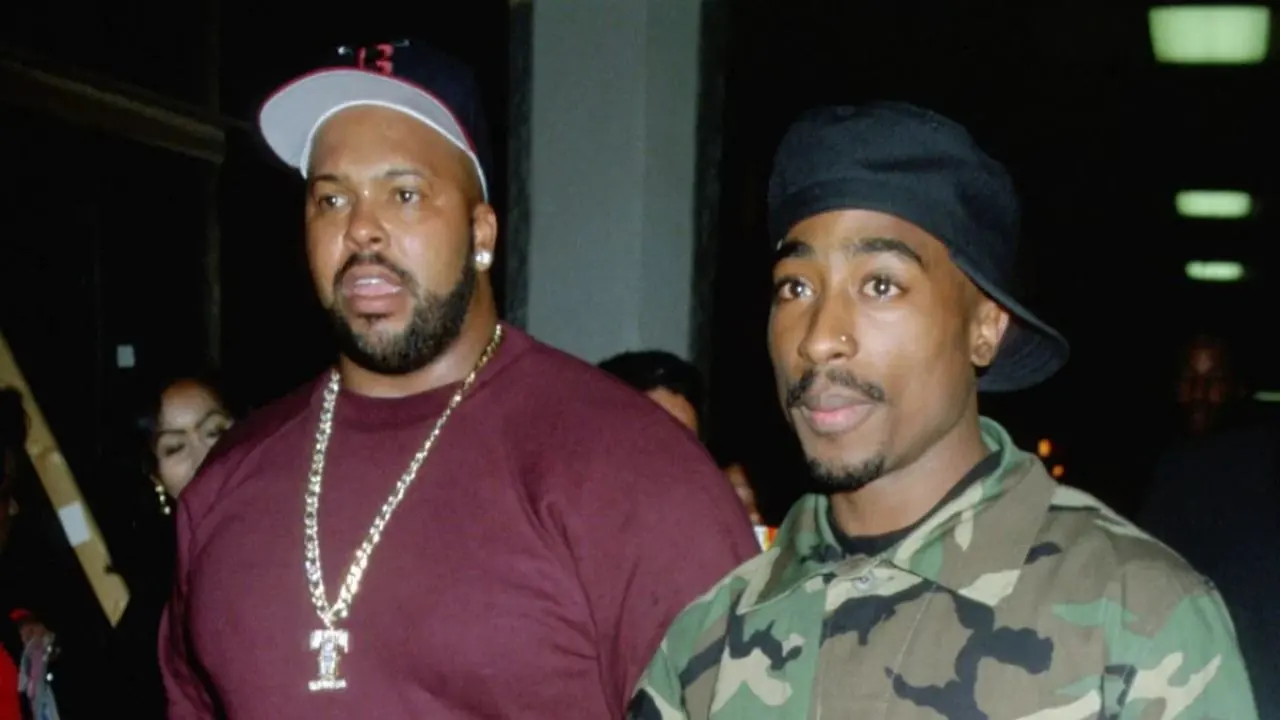CAPA Tupac e Suge Knight