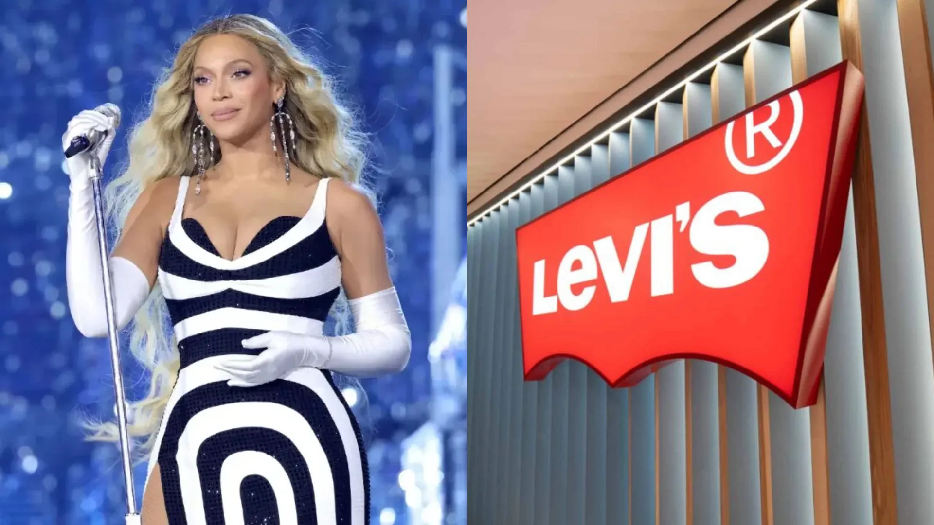 CAPA Beyoncé e Levi's