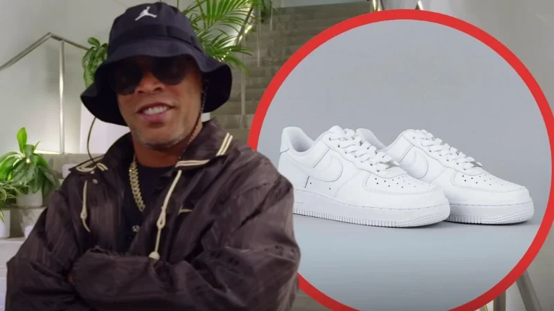Ronaldinho Gaúcho afirma que Nike Air Force 1 é o tênis mais confortável de todos