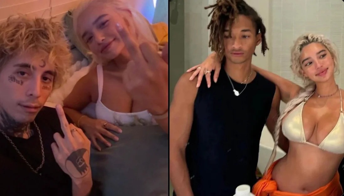 Ex-namorada de Jaden Smitth aparece ao lado de outro rapper após ser traída