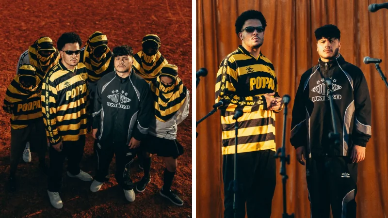 Umbro e Podpah se unem e lançam nova coleção resgatando as raízes do futebol e memórias de infância