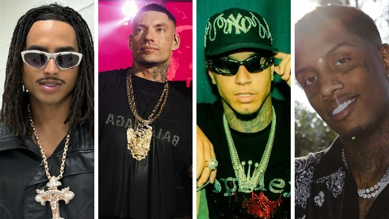 Matuê, Filipe Ret, Veigh, KayBlack e Hungria se mantêm entre os rapper mais ouvidos da semana