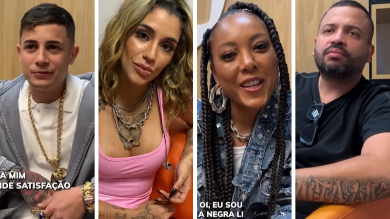 MC Hariel, Azzy, Chris MC, Negra Li e Projota falam sobre a importância do espaço conquistado pelo Rap e Funk nos últimos anos