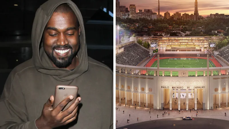 Show de Kanye West no Brasil deve acontecer no Estádio do Pacaembu